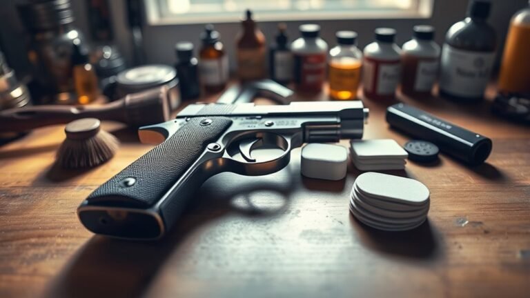 regular firearm maintenance schedule