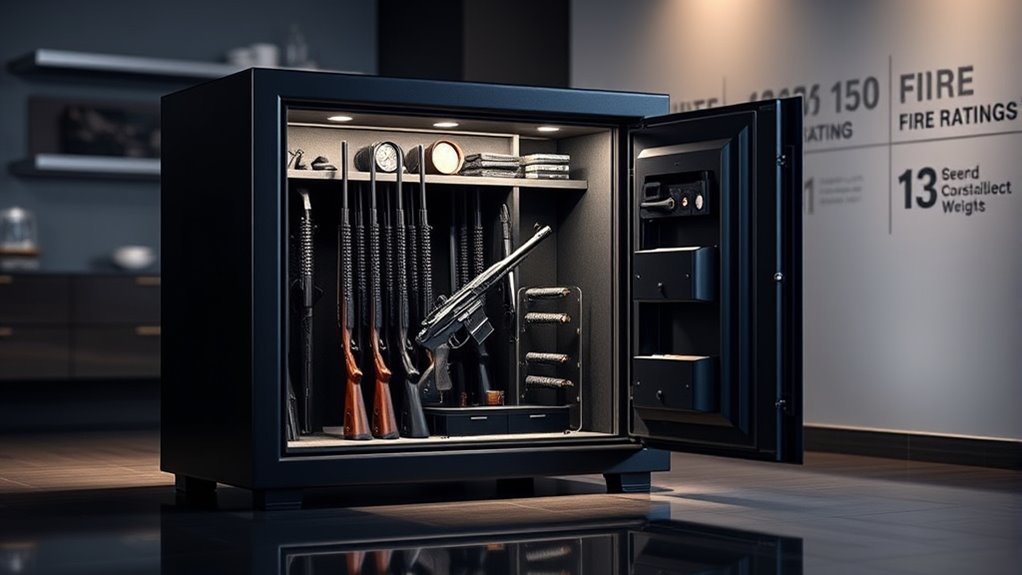 robust secure firearm storage