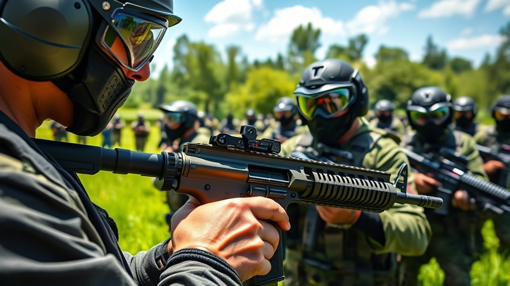 safe airsoft playing practices