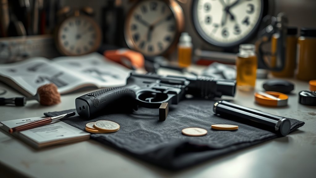 safe firearm cleaning procedure