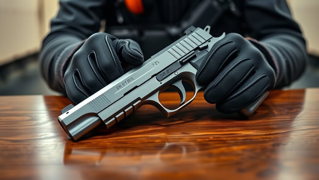 safe handling of striker fired pistols