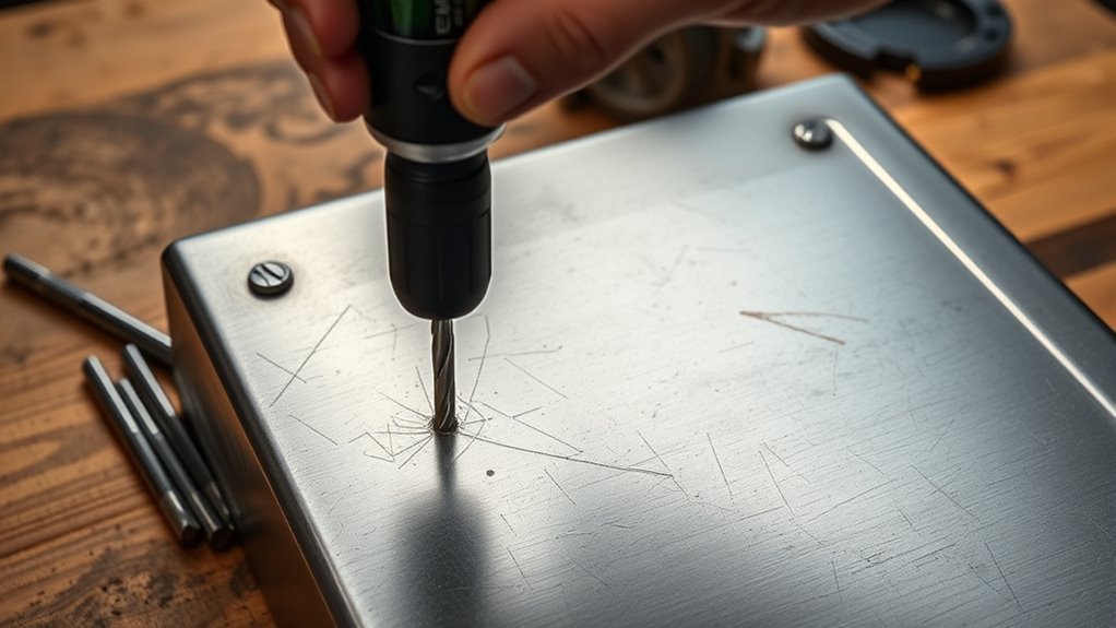 safe opening drilling instructions