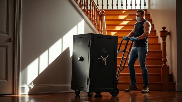 safe upstairs gun storage