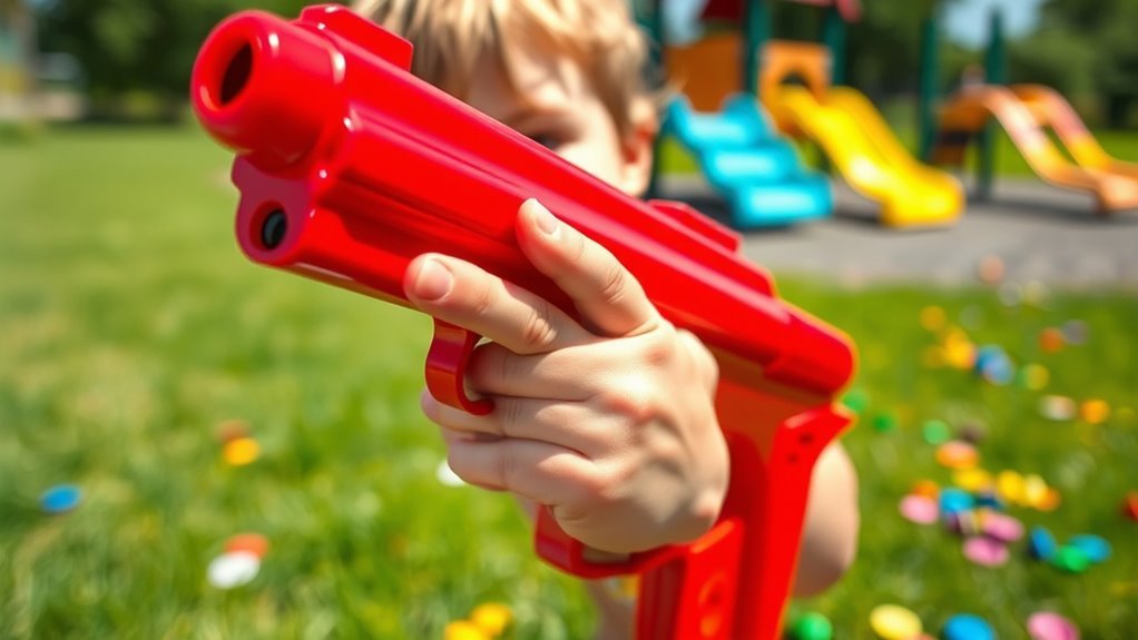 safety of cap guns
