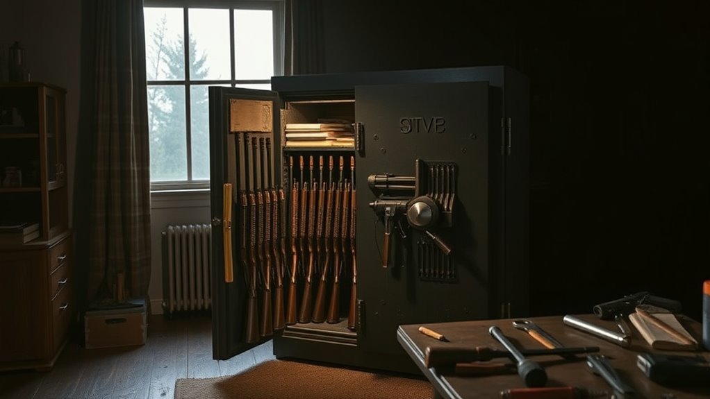 secure anchored discreet storage