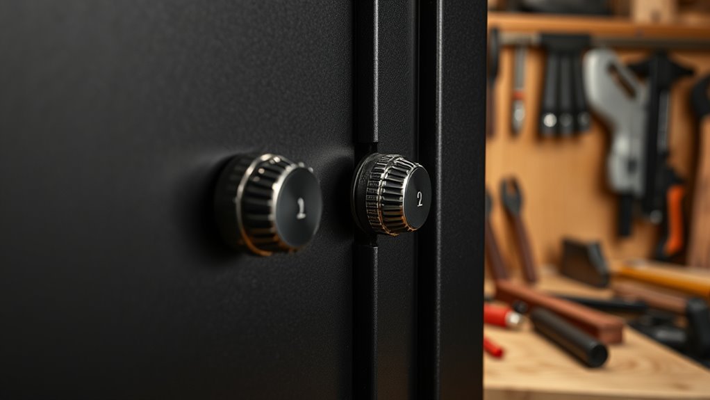 secure fireproof steel door