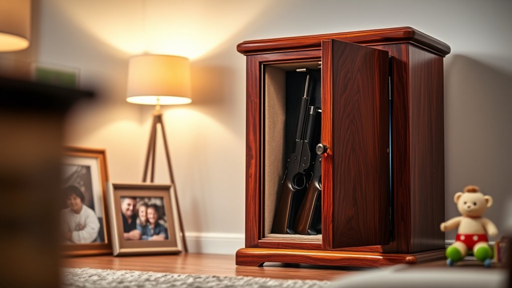 secure protected firearm storage
