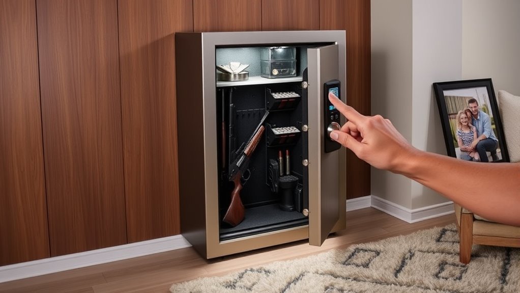 secure quick firearm access