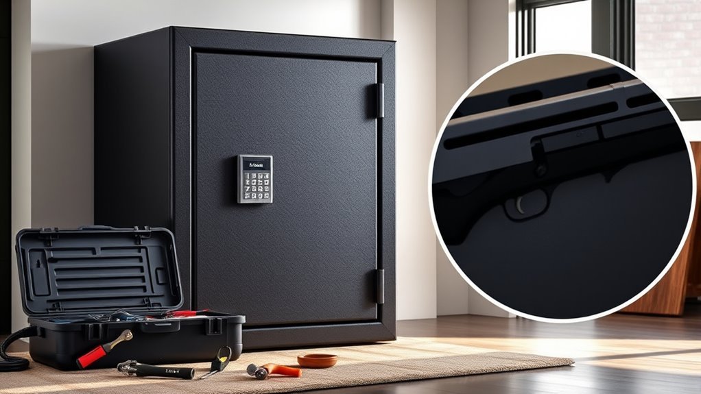 secure reinforced firearm storage