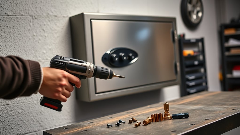 securely attach to wall