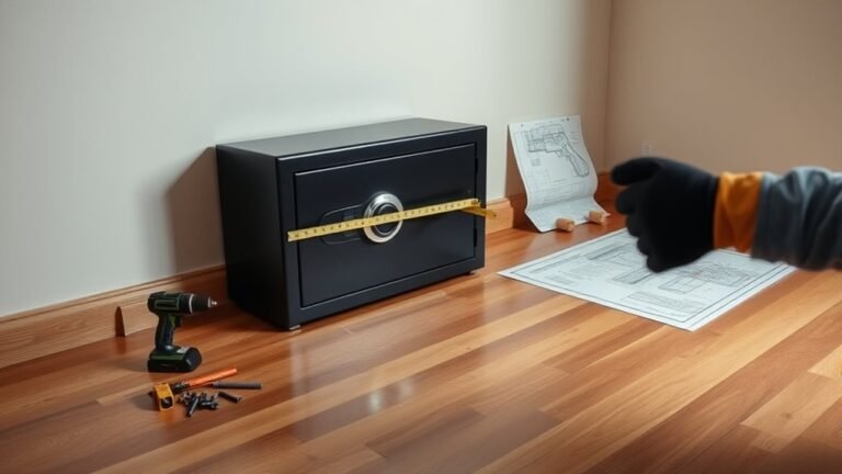 securely install gun safe