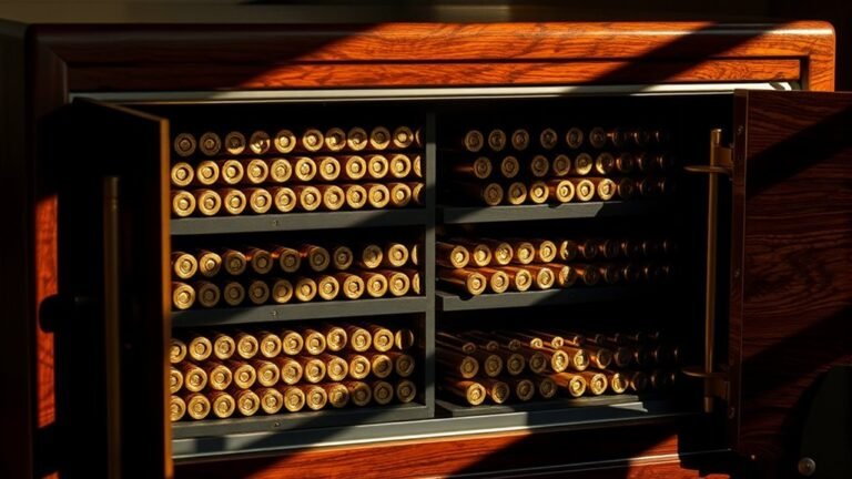 storing ammo in safe