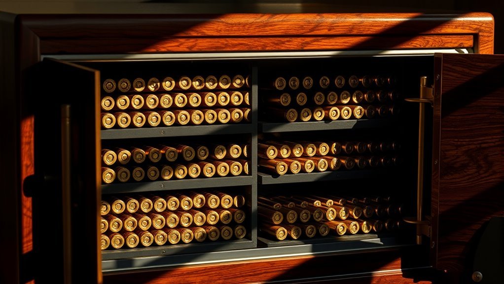 storing ammo in safe