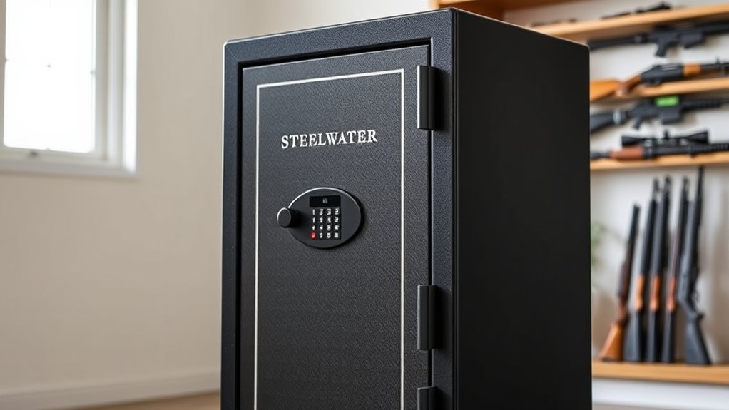 strong fire resistant steel safes