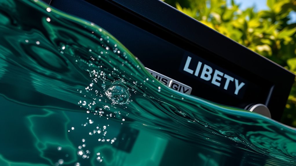 test liberty gun safe waterproofing