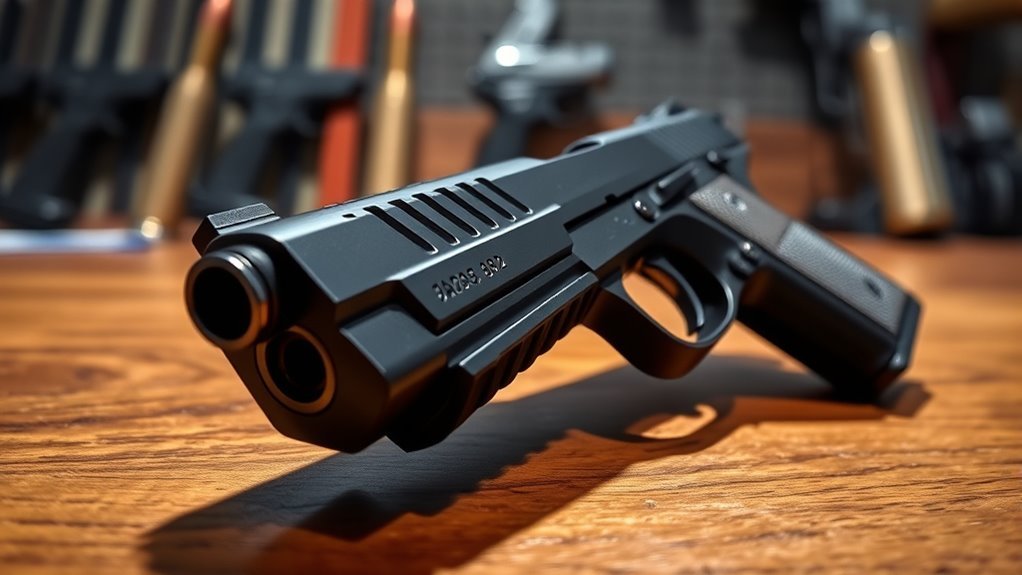 typical pistol magazine capacity