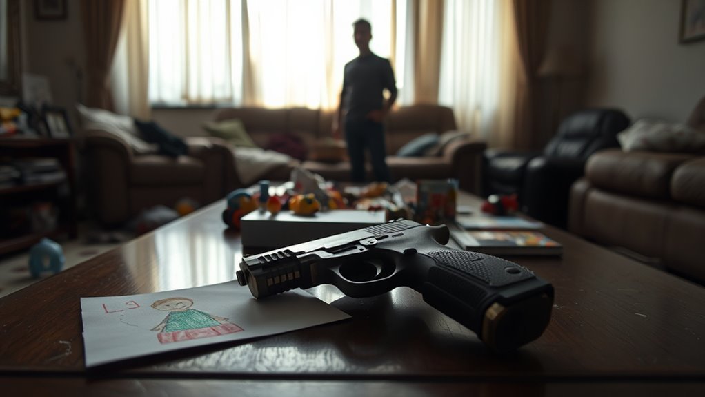 unsecured guns threaten children