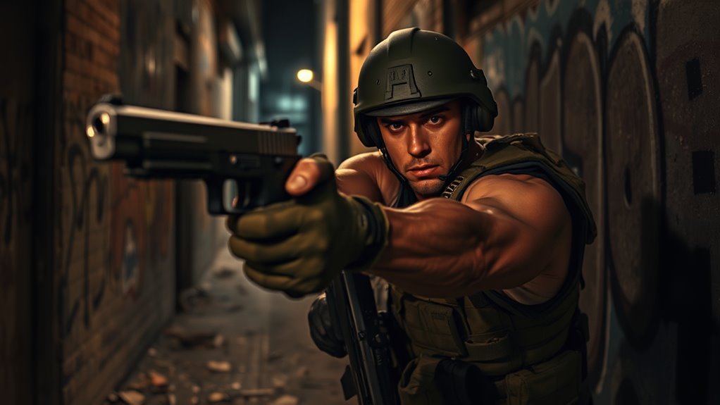 use pistol as weapon