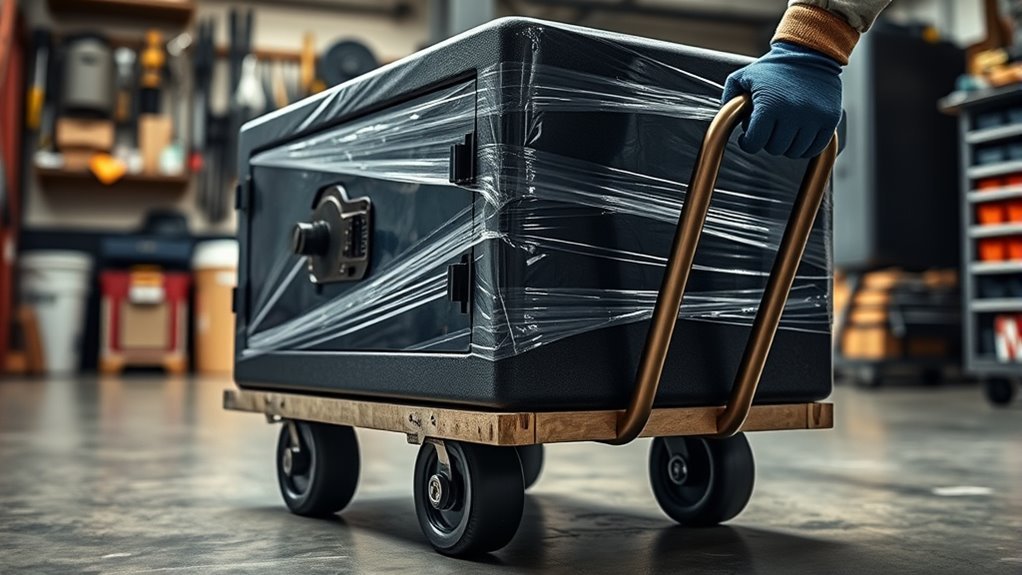 wrap secure protect transport