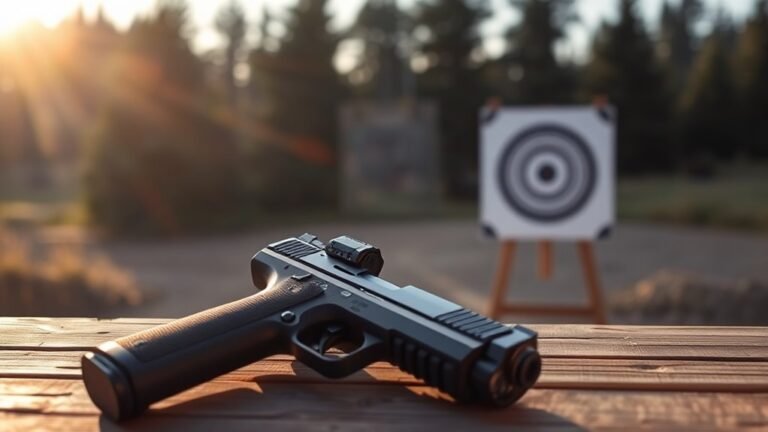 zeroing pistol red dot
